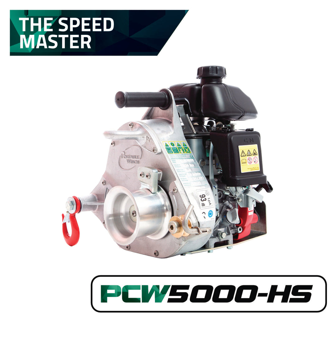 PCW5000-HS | High-Speed Gas-Powered Pulling Winch GXH50