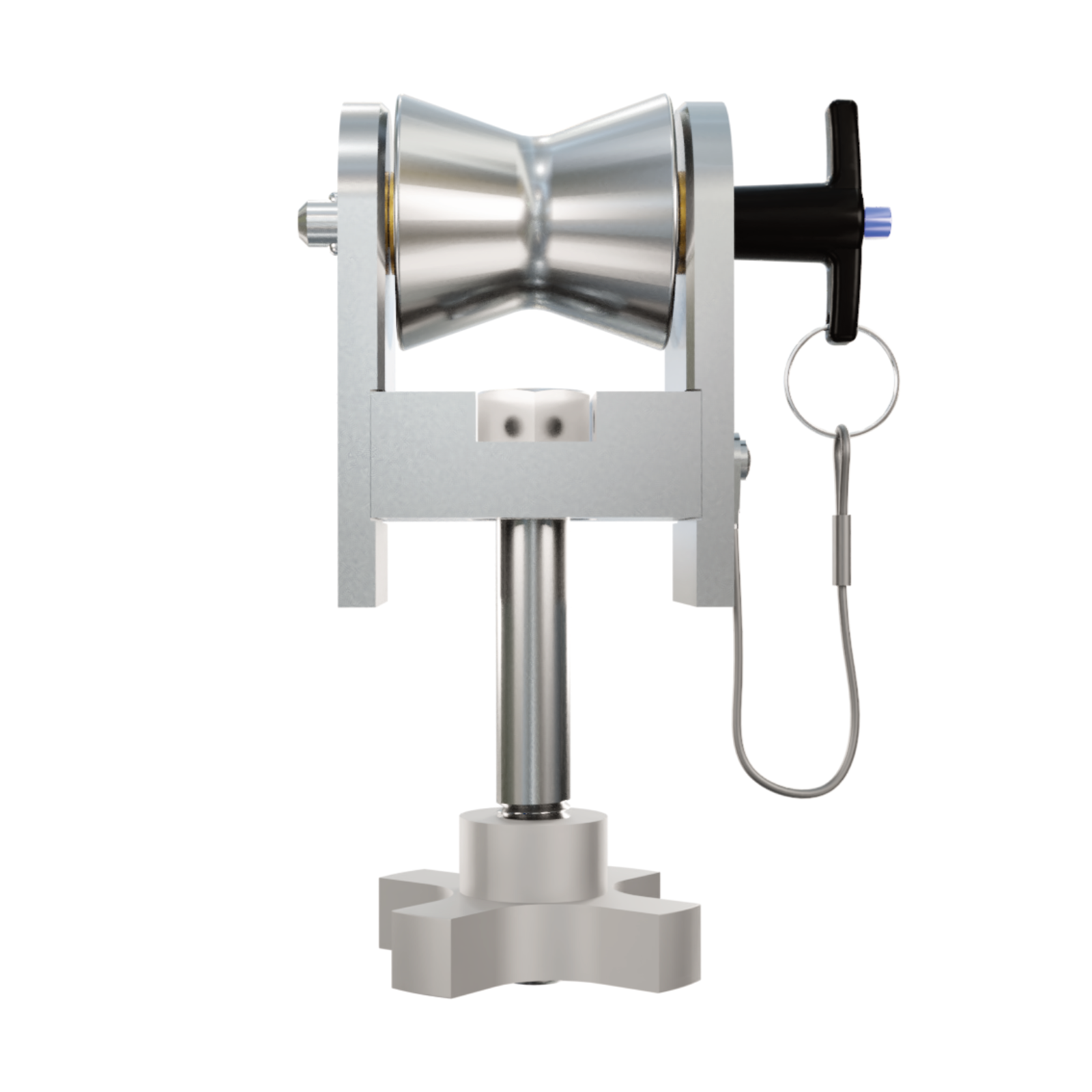 Winch Rope Support VERTICAL PULL WINCH SUPPORT – Portable Winch Industrial USA