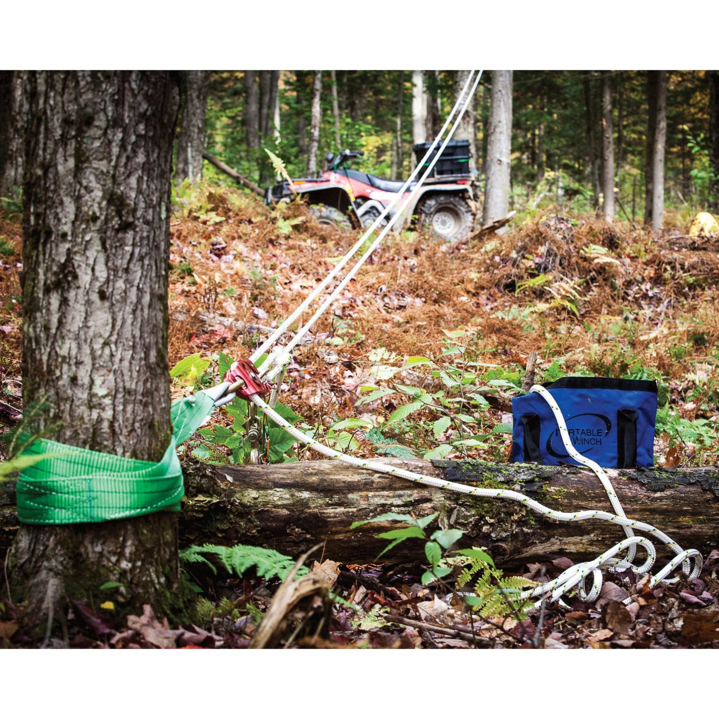 Compact Rope Storage Rope Bags β Portable Winch Industrial USA