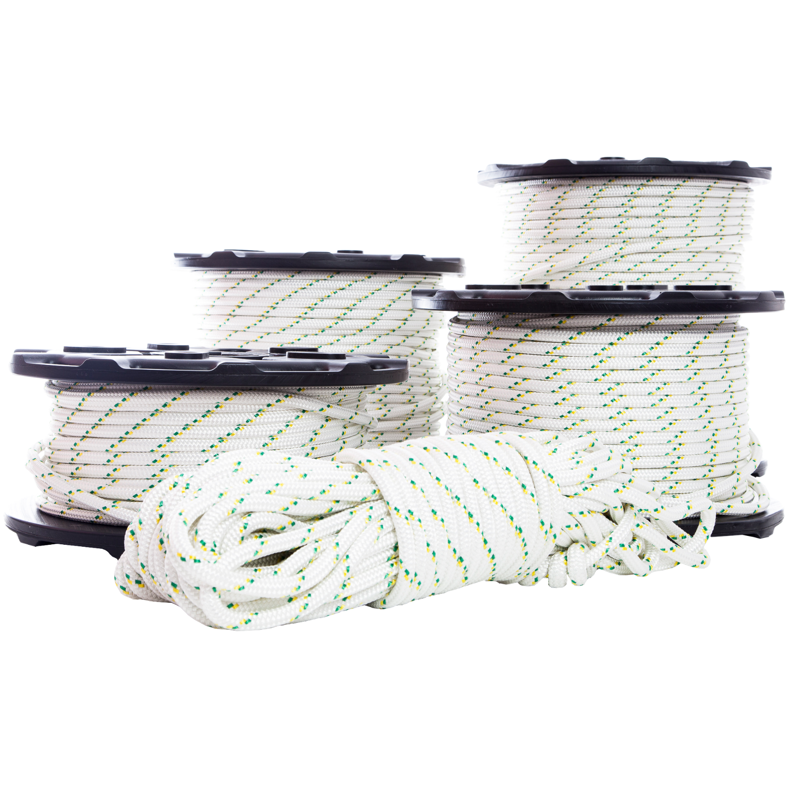 DOUBLE-BRAIDED POLYESTER ROPES Ø 1/2'' – Portable Winch Industrial USA